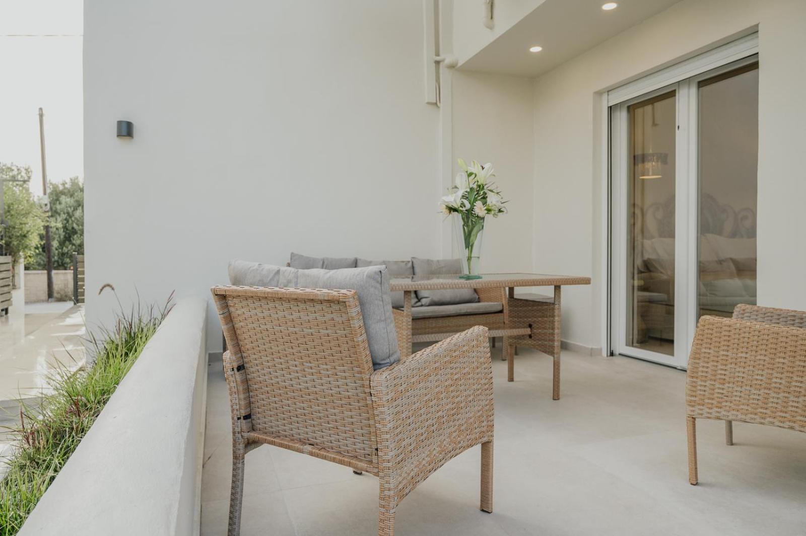 Le Jardin Apartments Kampos Marathokampou Esterno foto