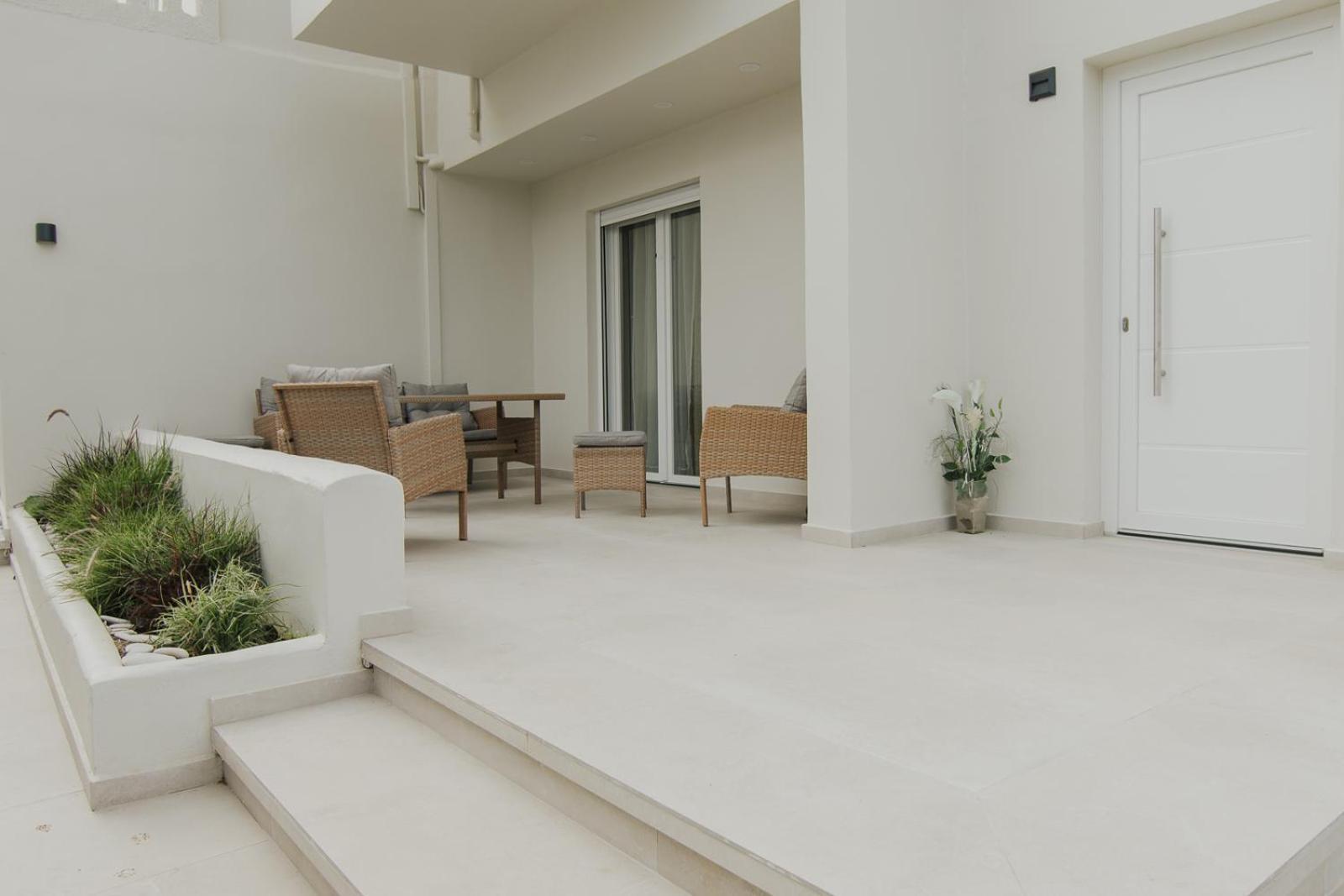 Le Jardin Apartments Kampos Marathokampou Esterno foto