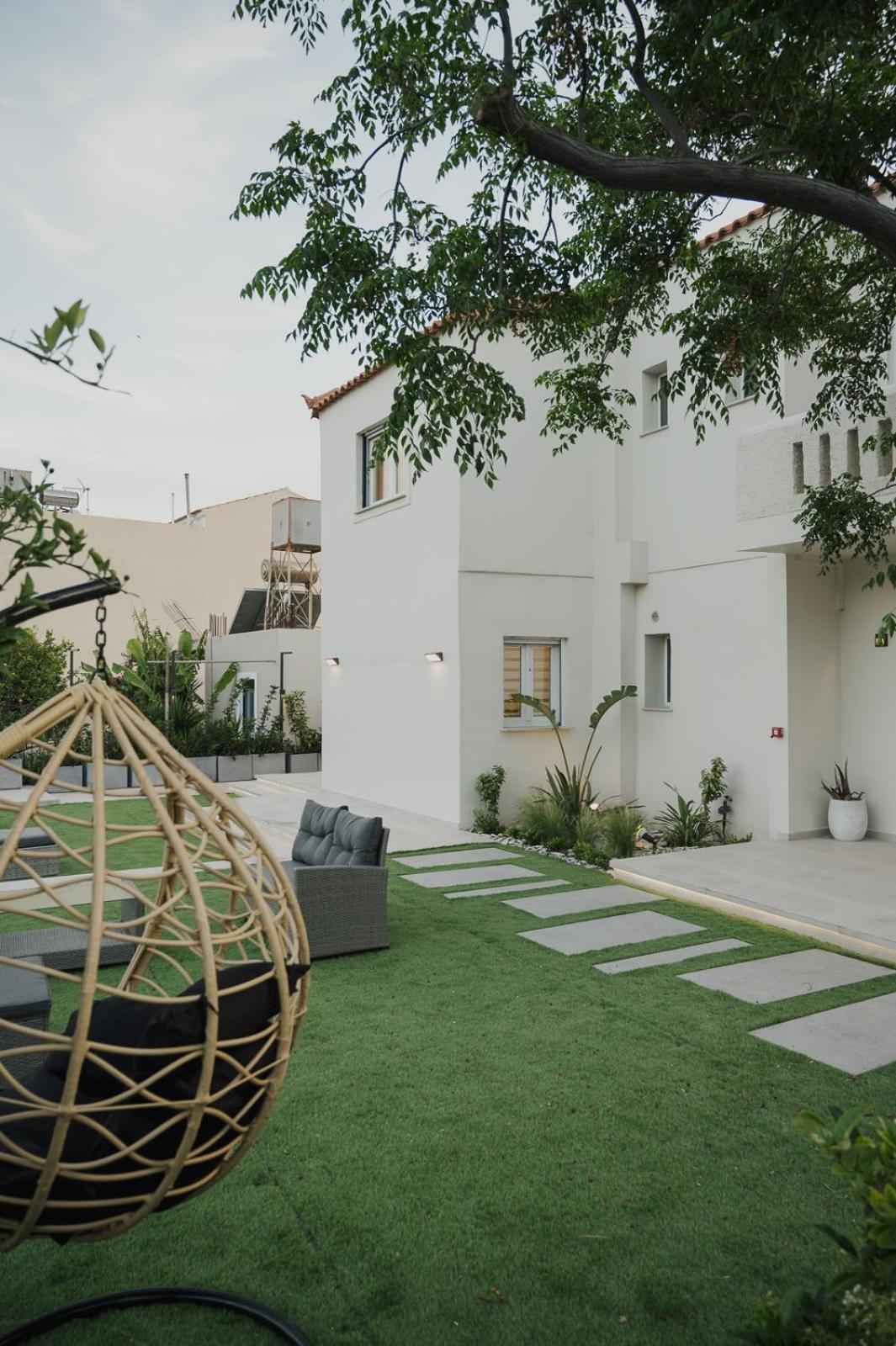 Le Jardin Apartments Kampos Marathokampou Esterno foto