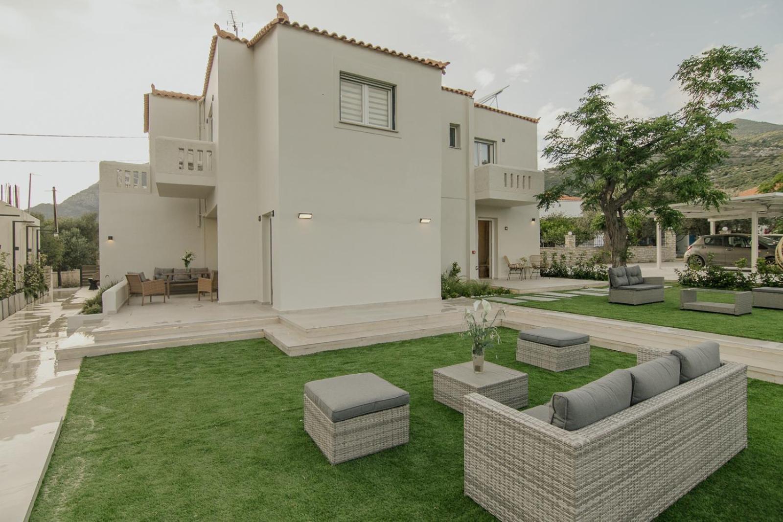 Le Jardin Apartments Kampos Marathokampou Esterno foto