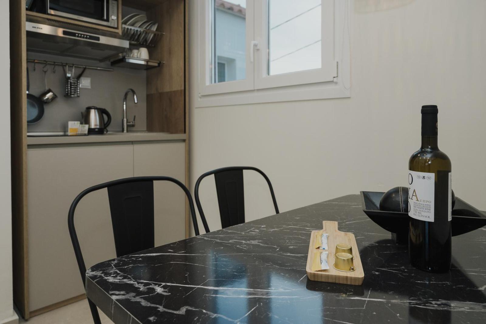 Le Jardin Apartments Kampos Marathokampou Esterno foto