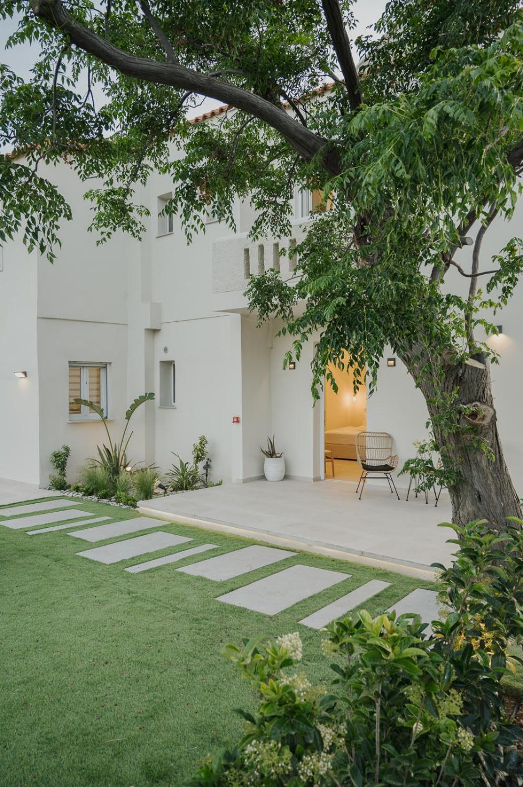 Le Jardin Apartments Kampos Marathokampou Esterno foto