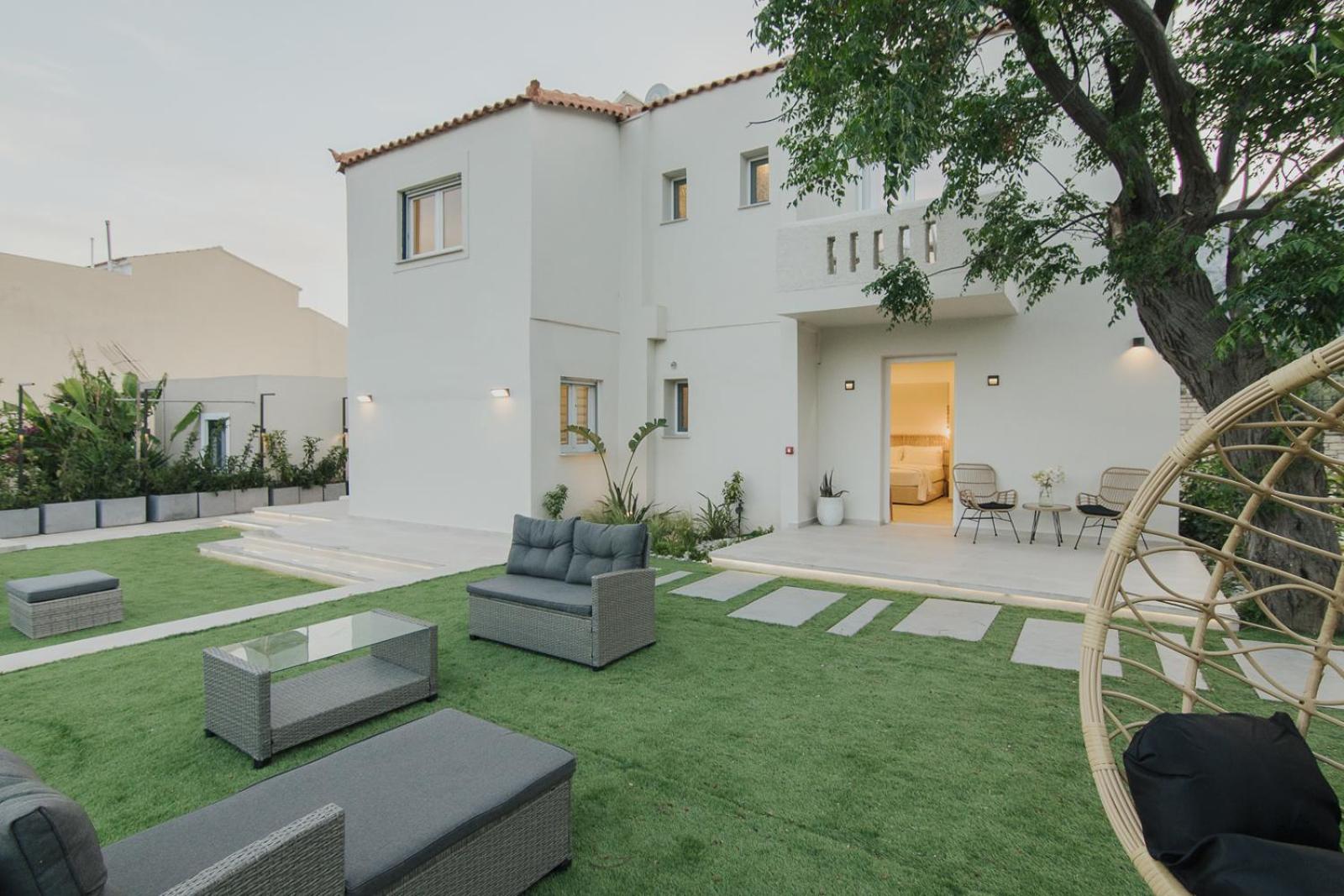 Le Jardin Apartments Kampos Marathokampou Esterno foto